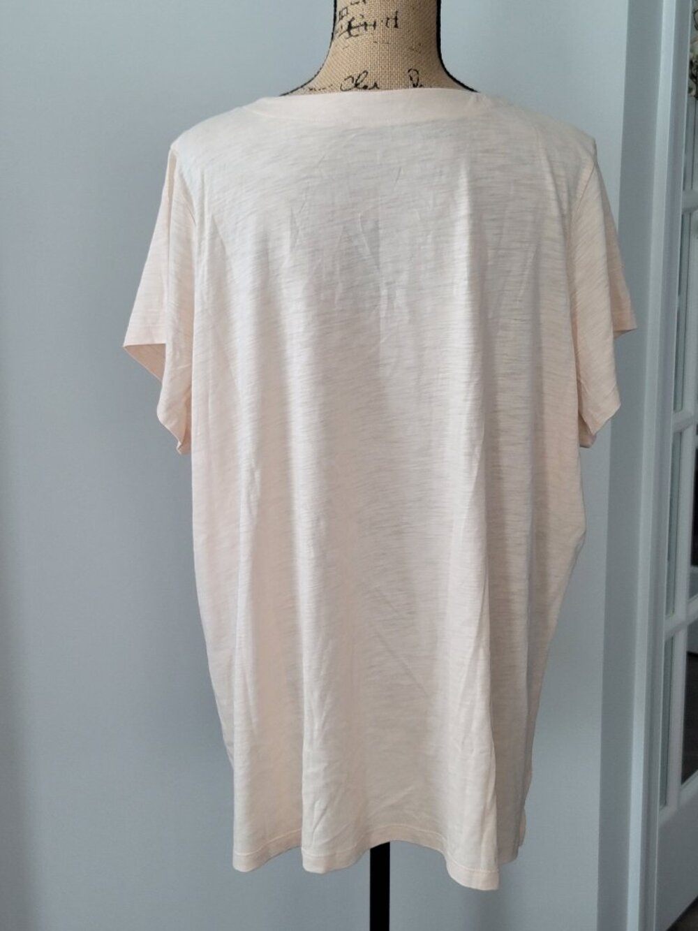 Belle By Kim Gravel Beach Beige / Taupe T-Shirt 2X - Picture 3 of 8
